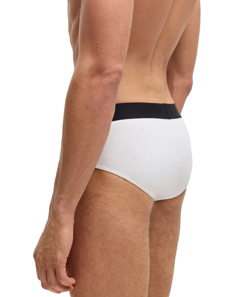 Hugo Boss Men's 3-Pack One Hip Briefs