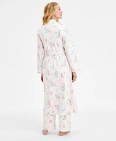 Charter Club Women's Cotton Printed Robe, Exclusively at Macy's
