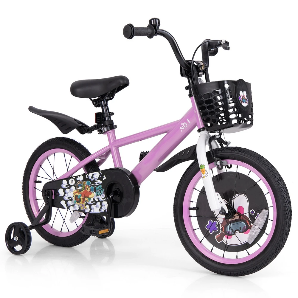 Kids Bike for 3-5 Years Old Sport Bicycle with Adjustable Handlebar and Saddle