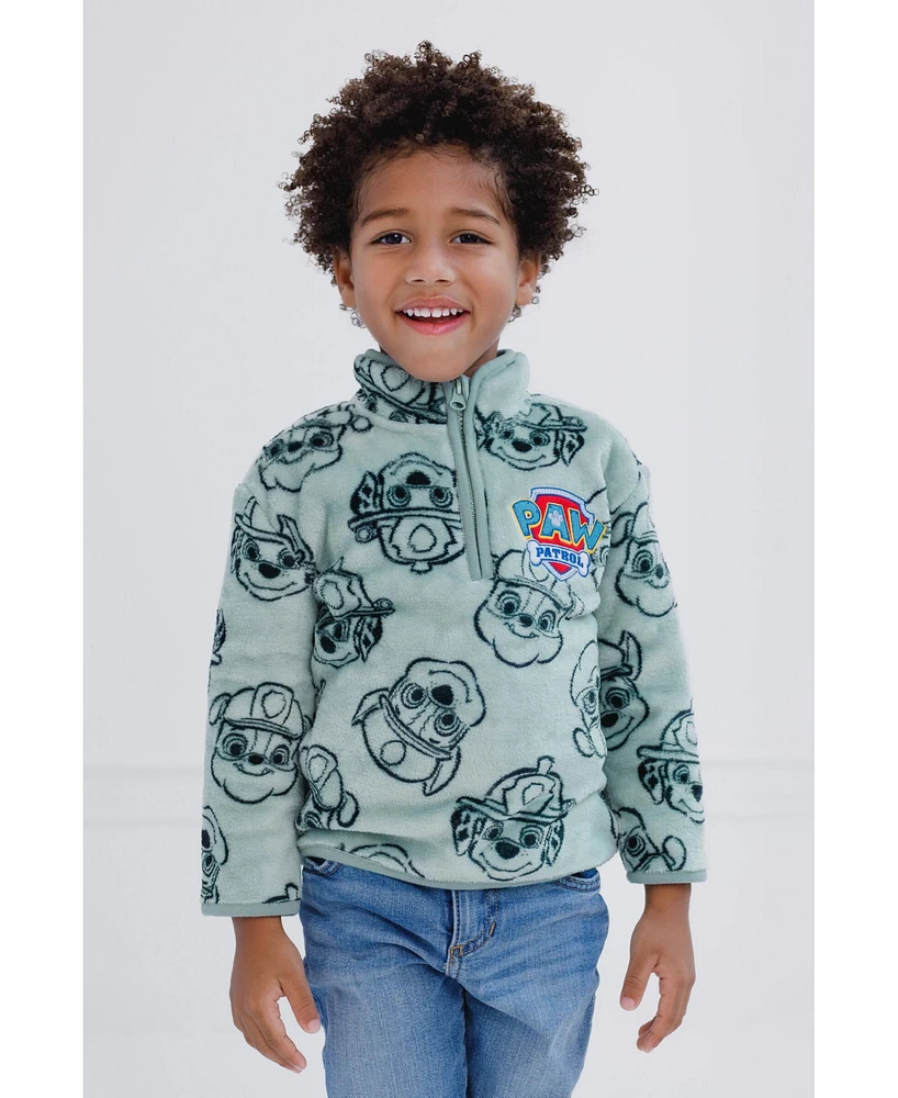 Paw Patrol Boys Half Zip Woobie Sweatshirt