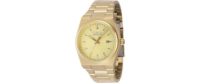 Invicta Men's 48398 Speedway Quartz 3 Hand Gold Dial Watch