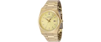 Invicta Men's 48398 Speedway Quartz 3 Hand Gold Dial Watch