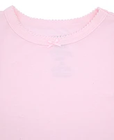 Max & Olivia Baby and Toddler Girls 3-Piece Bow Print Pajama Set