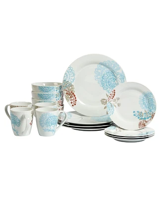 Tabletops Unlimited Emma 16 Pc. Dinnerware Set, Service for 4