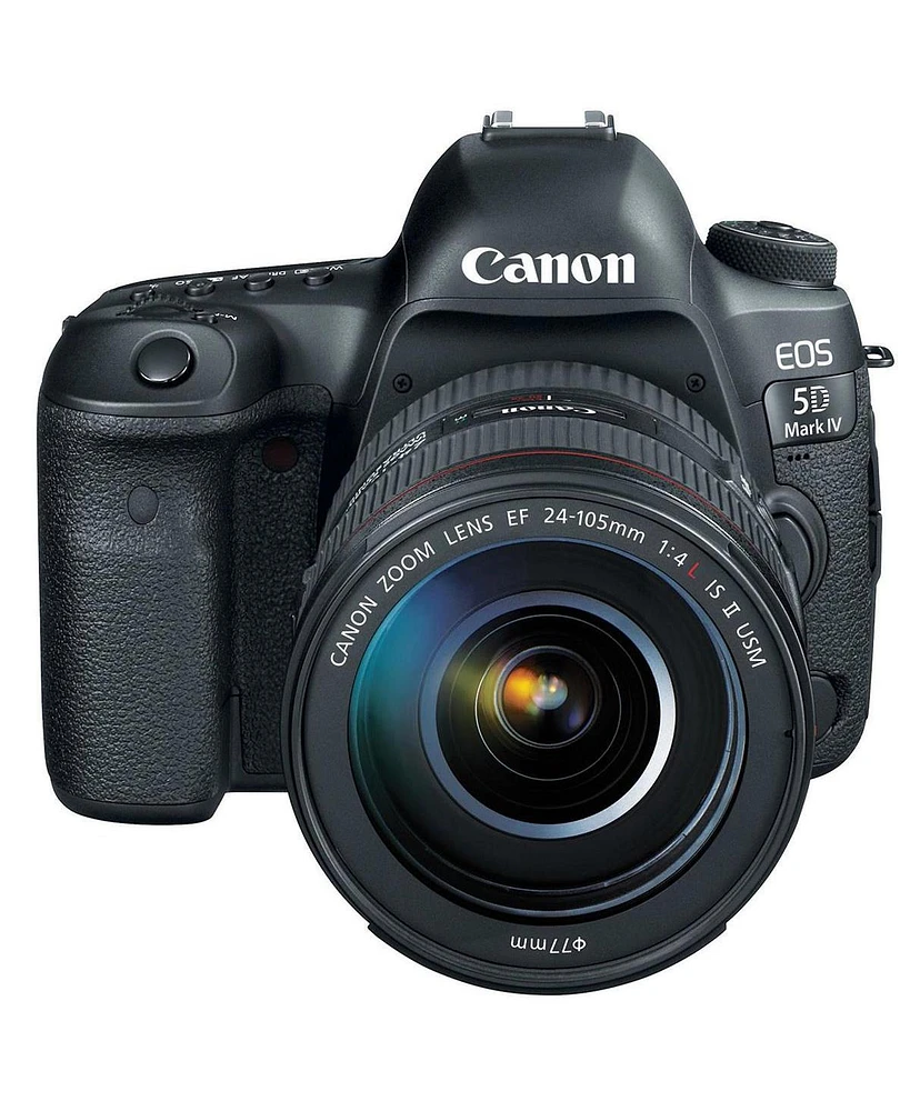 Canon Eos 5D Mark Iv Dslr Camera with Ef 24-105mm f/4L Is Ii Usm Lens