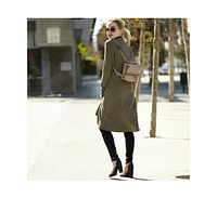 Susu Beige Leather Backpack Purse for Women Convertible Crossbody Bag Medium Size Bag