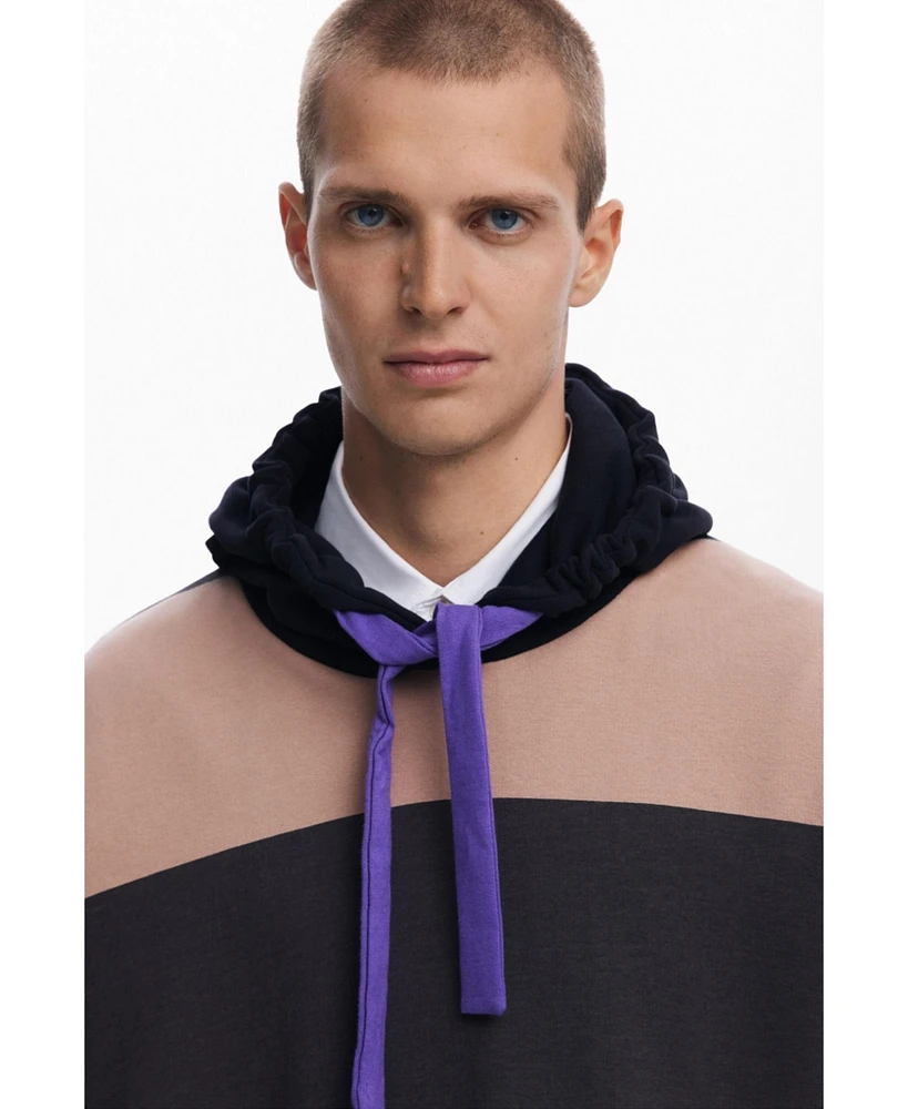 Desigual Men's Wide-striped sweatshirt