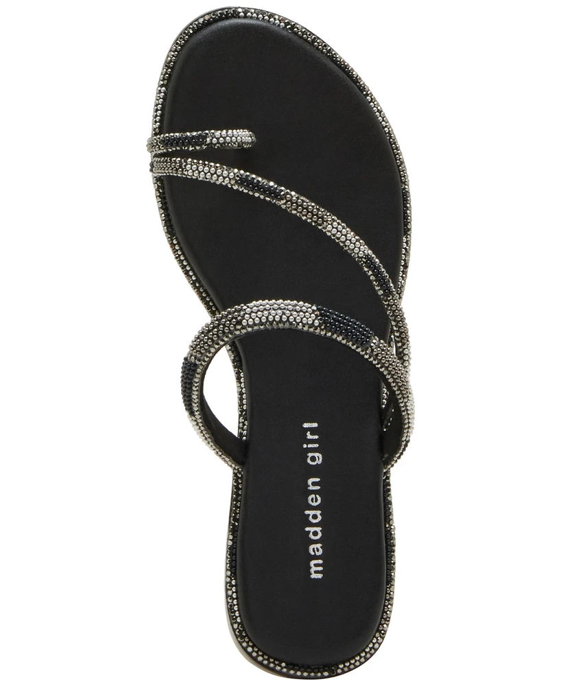 Madden Girl Spotlight-b Strappy Flat Sandals