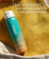Coola Clear Sunscreen Spray Spf