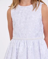 Bonnie Jean Big Girls Sequin Lace Ballerina Communion Dress