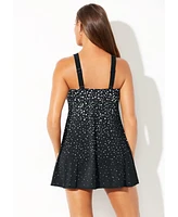 Swimsuits for All Women's Princess Seam Swimdress