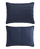 Nautica Solid Brushed Micro Jersey 2-Pc. Quilt Set, Twin