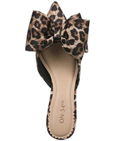 On 34th Alaynaa Pointed-Toe Bow Mule Pumps, Exclusively at Macy's