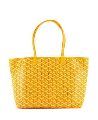 Pre-Owned Goyard Pm Artois Tote Coated Canvas