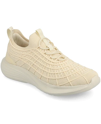 Journee Collection Women's Dasha Slip On Sneakers