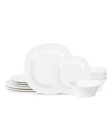 Stone Lain Quadro 12 Pc. Dinnerware Set, Service for 4