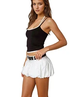 Edikted Women's Roya Layered Halter Tank Top