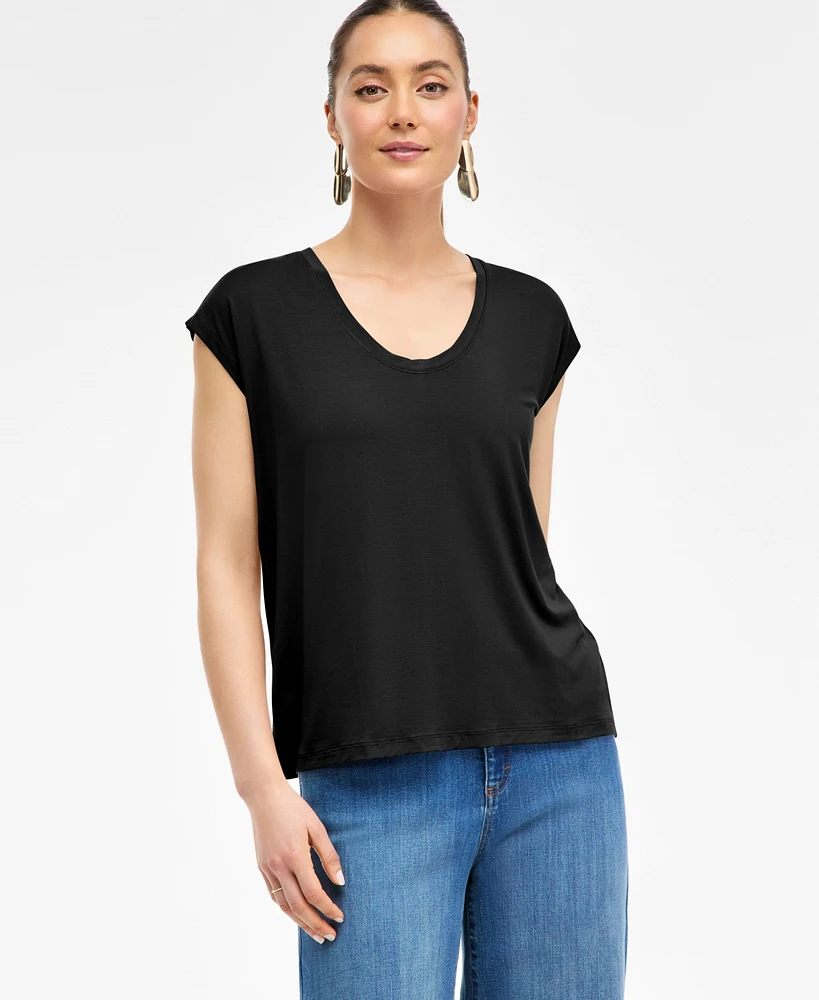 I.n.c. International Concepts Women's Luxe Layering Top, Exclusively at Macy's