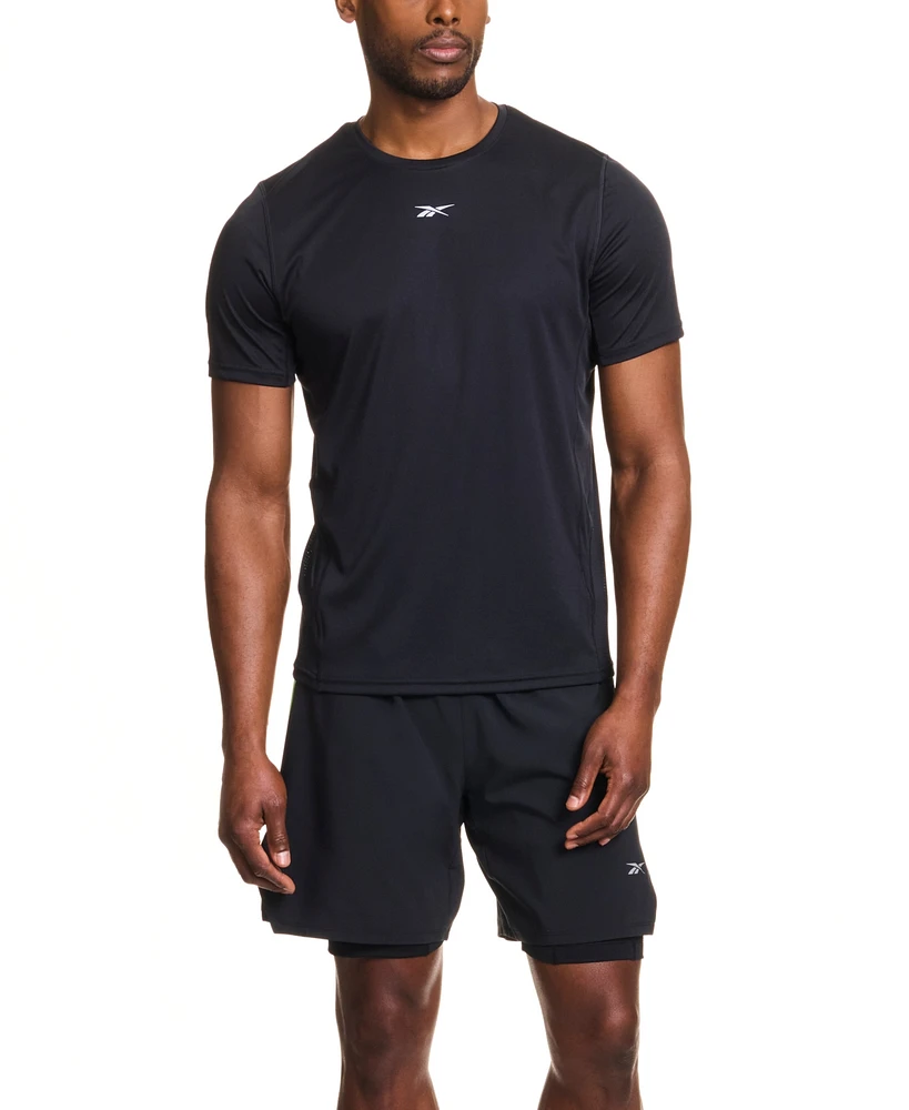 Reebok Men's Run Regular-Fit Speedwick Running T-Shirt