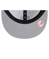 New Era Men's Navy/Gray York Yankees 2025 Mlb Clubhouse 59FIFTY Fitted Hat
