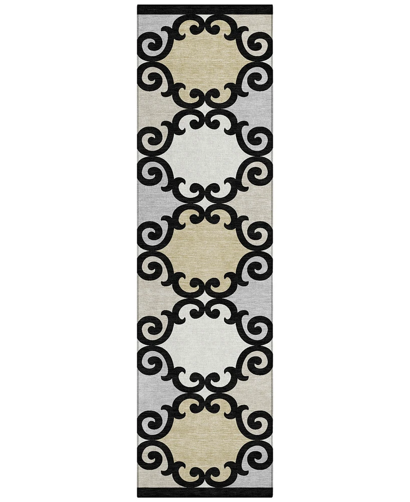 Addison Chantille Machine Washable ACN883 2'3"x7'6" Runner Area Rug