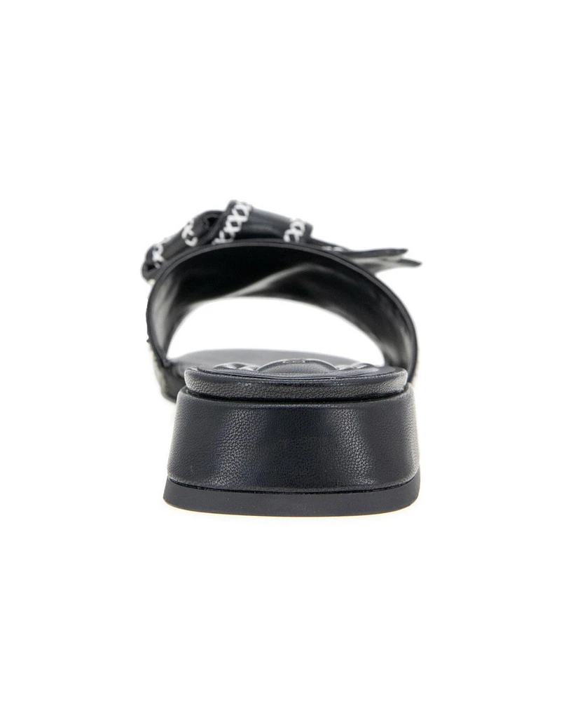 BCBGeneration Women's Amora Low Block Heel Dress Sandals
