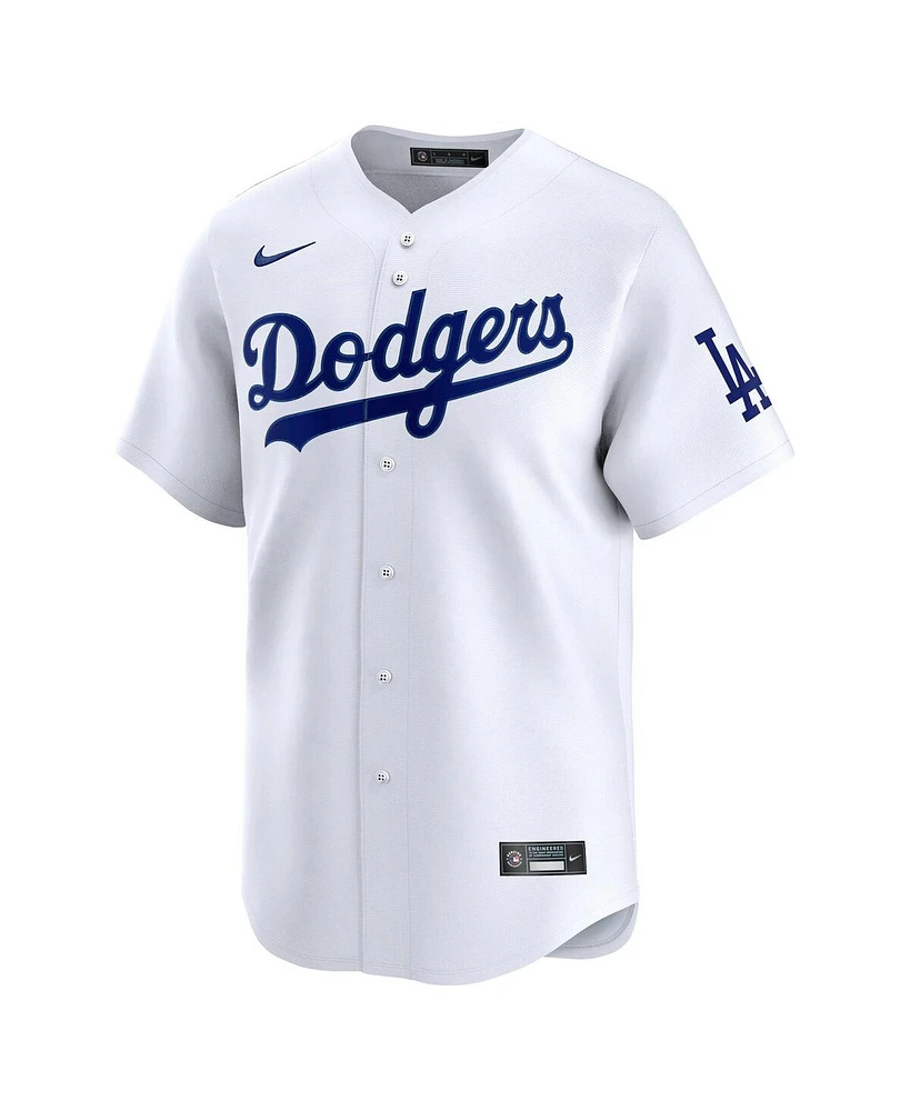 Nike Men's White Los Angeles Dodgers Home Limited Jersey