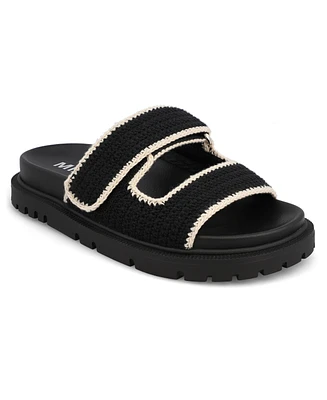 Mia Women's Gabri Double Strap Slip-On Slide Sandals