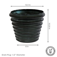 Macetero de exterior Molly Metal 12
