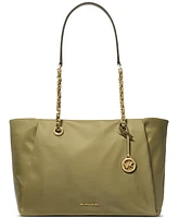 Michael Michael Kors Georgia Zip Top Nylon Tote Bag