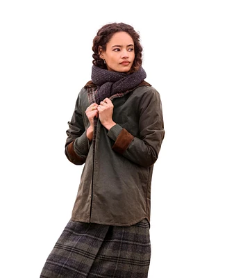 Celtic & Co. Women's Wax Cotton Overshirt