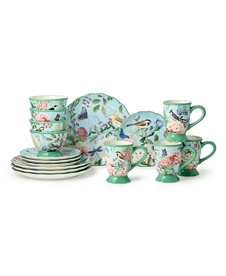 Certified International Flora 16-Pc. Dinnerware Set, Service for 4