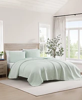 Tommy Hilfiger Ithaca Stripe Cotton Reversible 2-Pc. Quilt Set, Twin