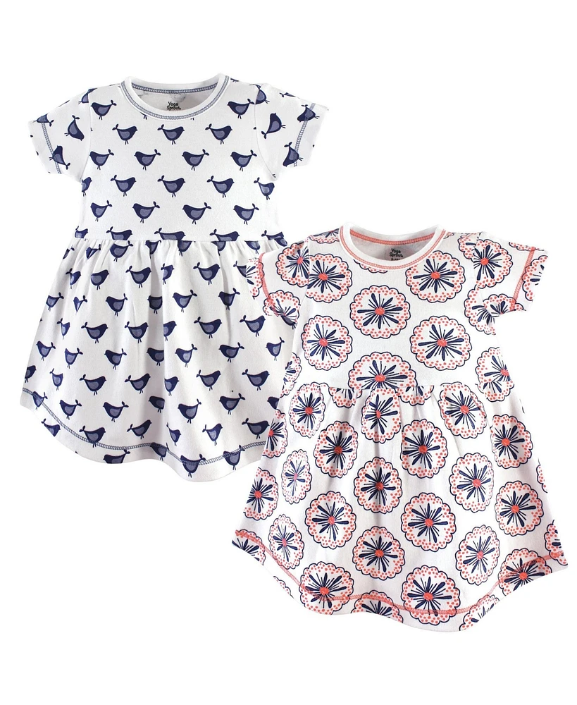 Yoga Sprout Baby Girls Soft Cotton Gowns