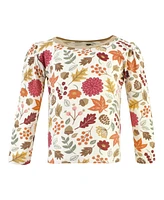 Hudson Baby Girls Thermal Long Sleeve Tees 5pk