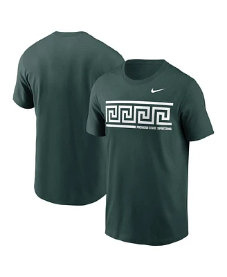 Nike Men's Green Michigan State Spartans Campus Local T-Shirt