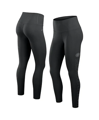 Nike Women's Black Georgia Bulldogs Zenvy Performance Leggings
