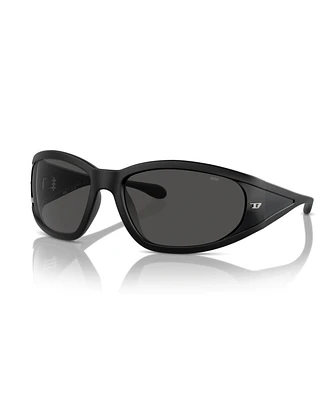 Diesel Unisex Large Sunglasses, DL3002