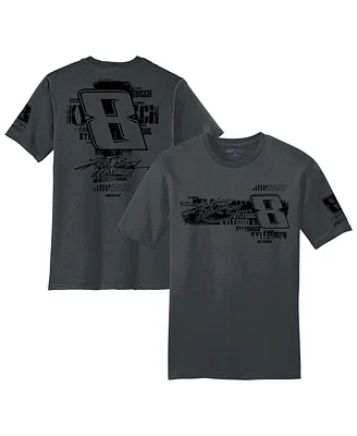 Richard Childress Racing Team Collection Men's Charcoal Kyle Busch Lifestyle T-Shirt