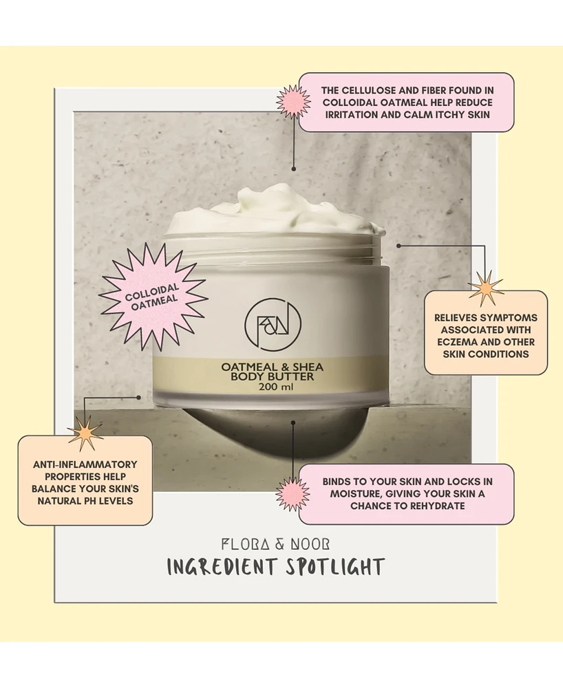 Flora & Noor Oatmeal & Shea Body Butter