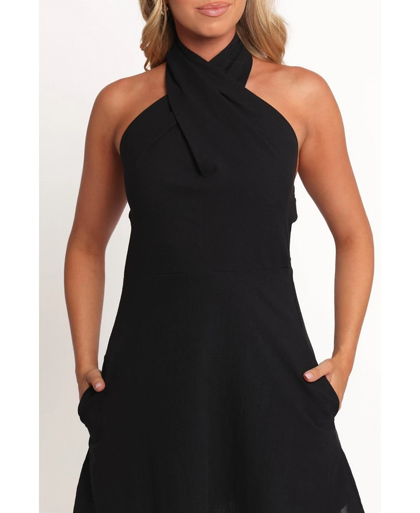 Petal and Pup Women's Betsy Halterneck Mini Dress