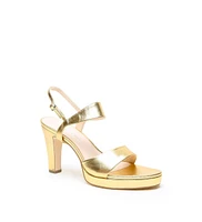 Alterre Women's Gold Elsie Customizable Platform