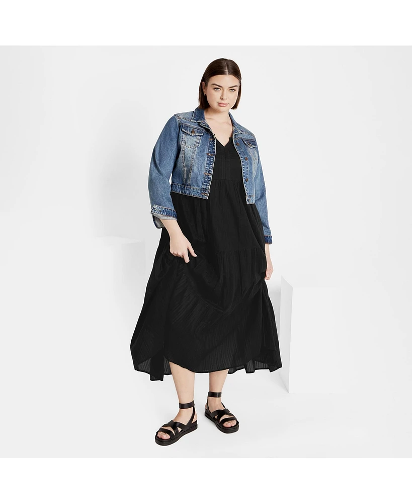 City Chic Plus Tallulah Maxi Dress