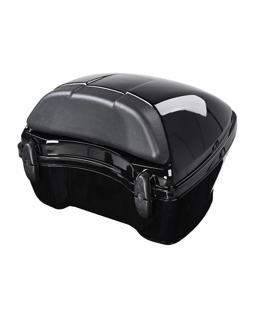 Ahr 33L Universal Motorcycle Tour Tail Box Scooter Trunk Storage w/ Lock Case