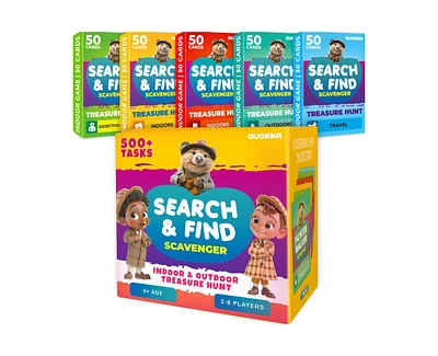 Quokka Scavenger Hunt Cards for Kids Ages 4-8