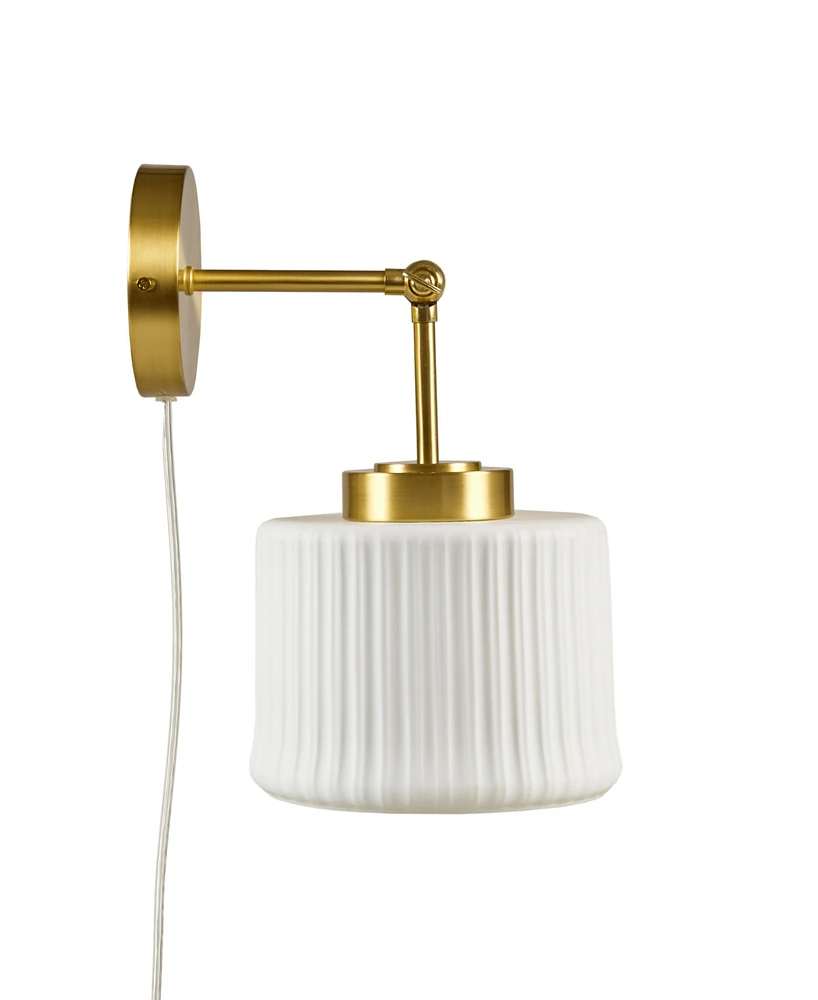 Ink+Ivy 7.5" Luminex Ceramic Wall Sconce
