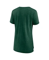 Nike Women's Green Bay Packers Vintage Graphic Tri-Blend Scoop Neck T-Shirt