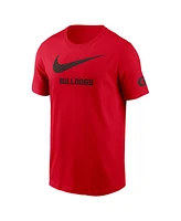 Nike Men's Red Georgia Bulldogs Campus Mascot T-Shirt