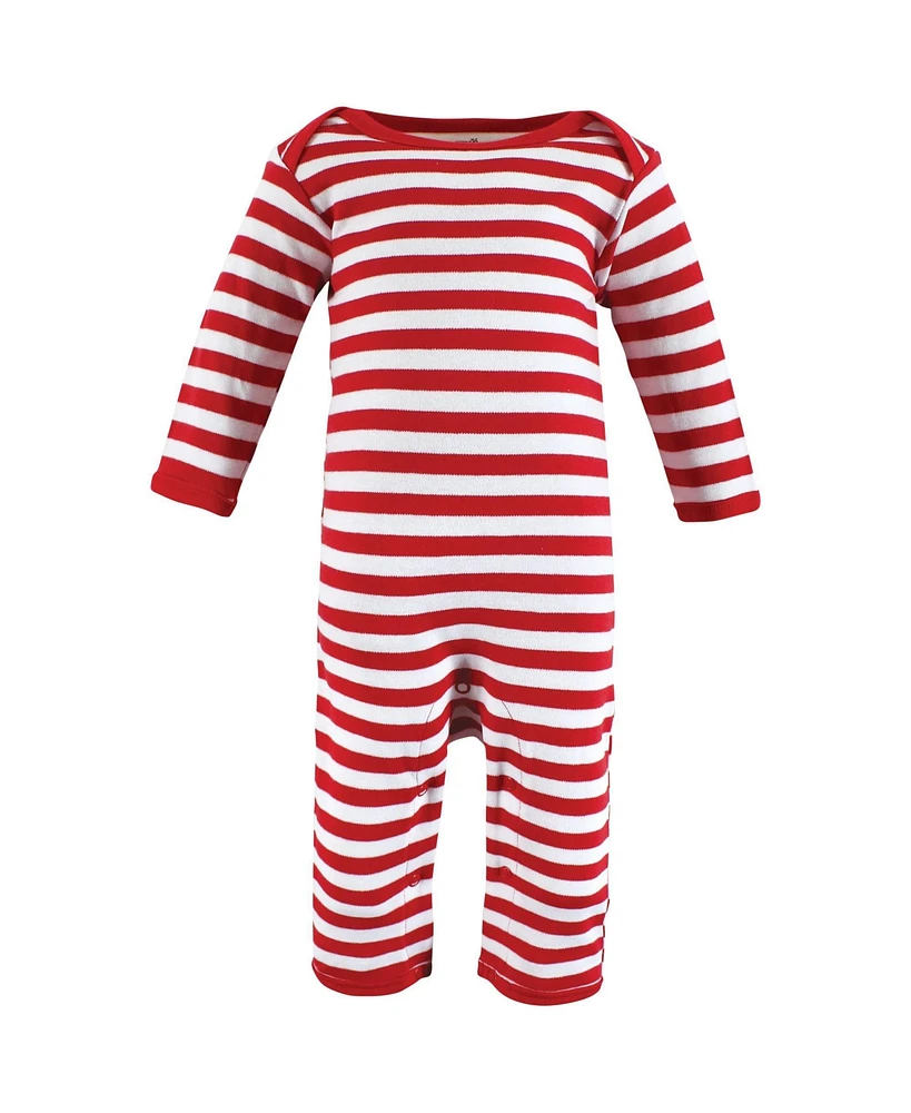 Touched by Nature Baby Boys Unisex Organic Double Coverall Set