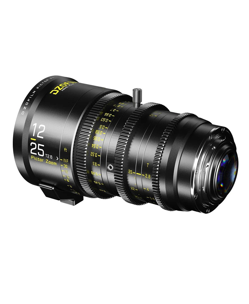 Dzofilm Pictor Zoom 12-25mm T2.8 Parfocal Cine Lens for Pl Mount and Canon Ef, Black